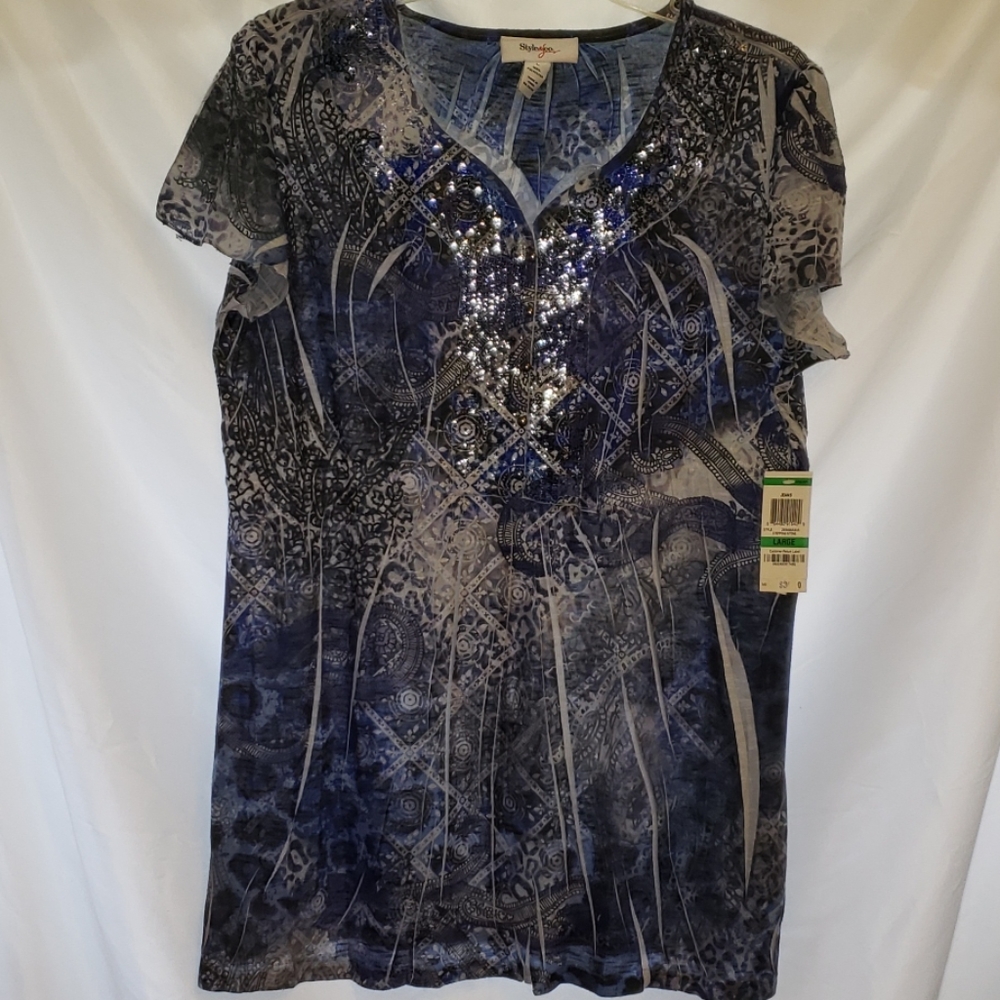 Style&Co. Ladies new Large blouse